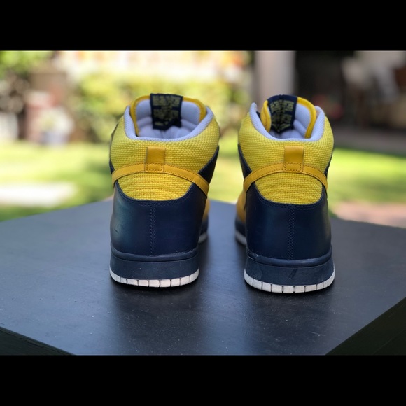 Nike Dunk High Cal Bears Michigan - Picture 3 of 5